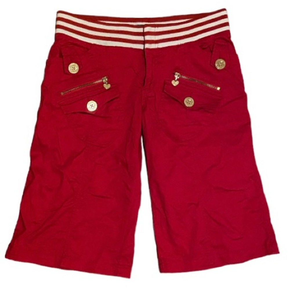 (Donating) Cute Red Cargo Capris